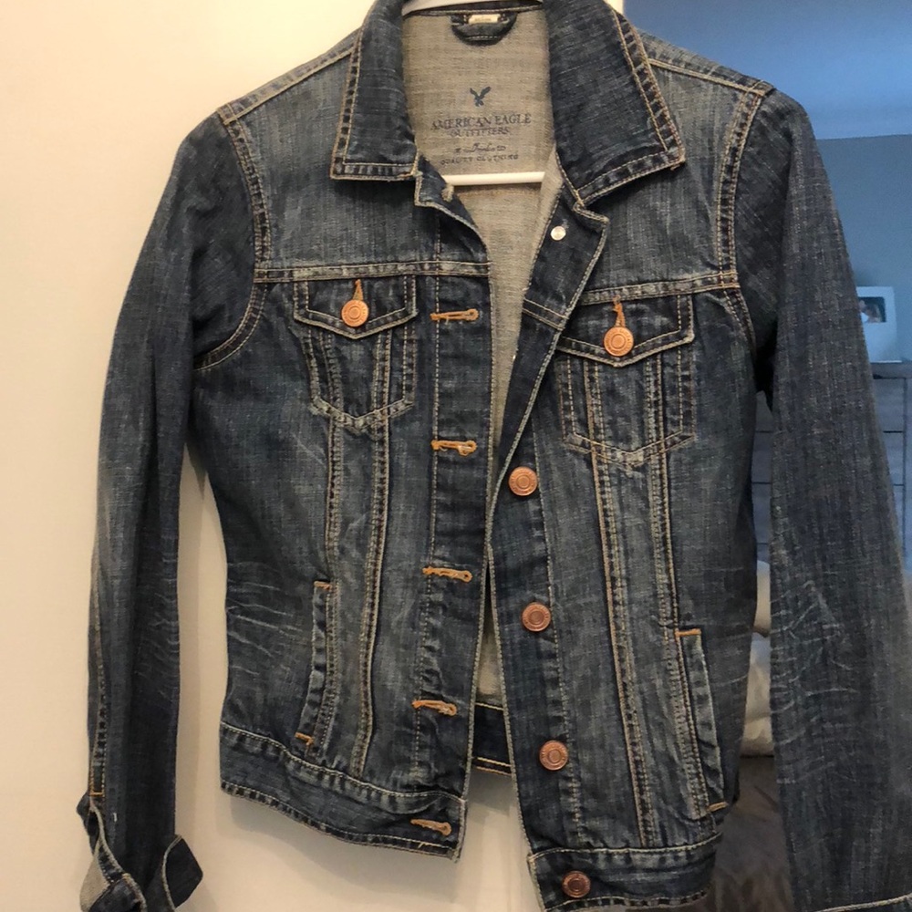 Like new American eagle jean jacket